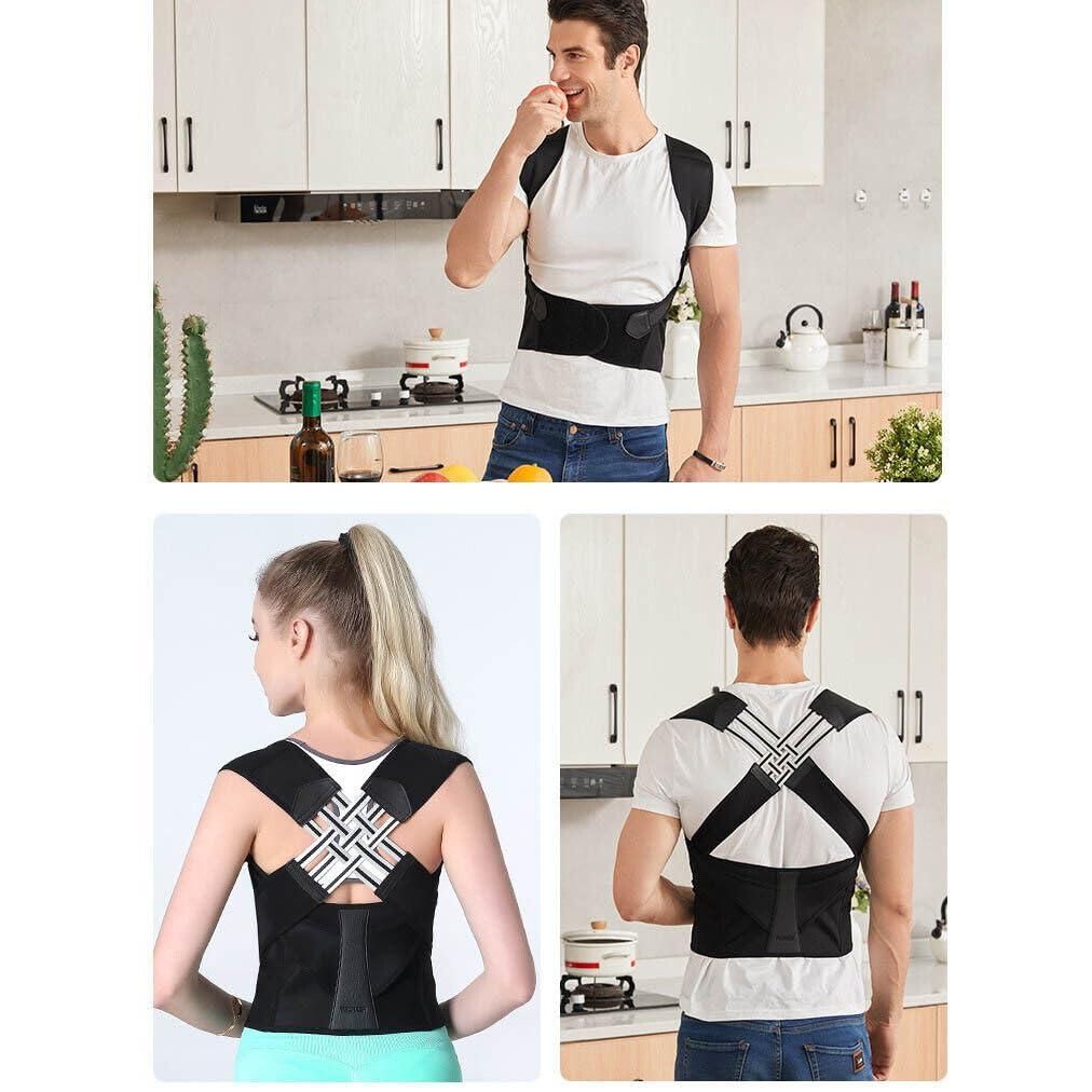 Premium Adjustable Posture Corrector and Pain Relief & Support Belt – Comfort Support for Men & Women