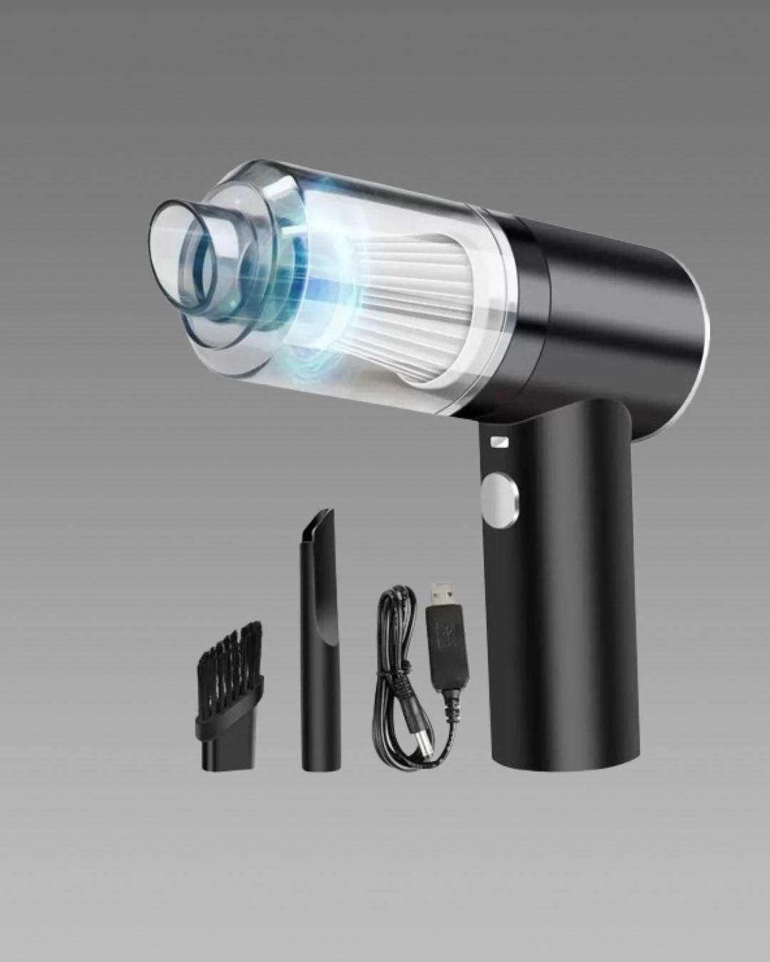 Wireless Air Duster & Mini Vacuum – Rechargeable Cleaning Tool for Keyboard, Car, home and office also