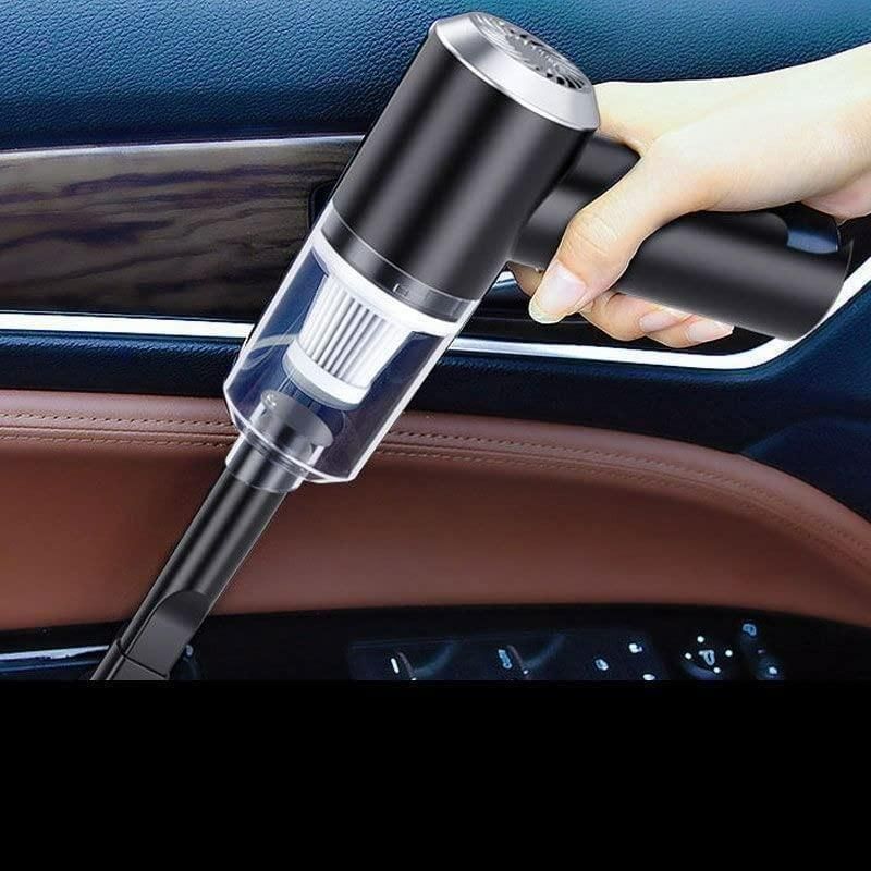 Wireless Air Duster & Mini Vacuum – Rechargeable Cleaning Tool for Keyboard, Car, home and office also